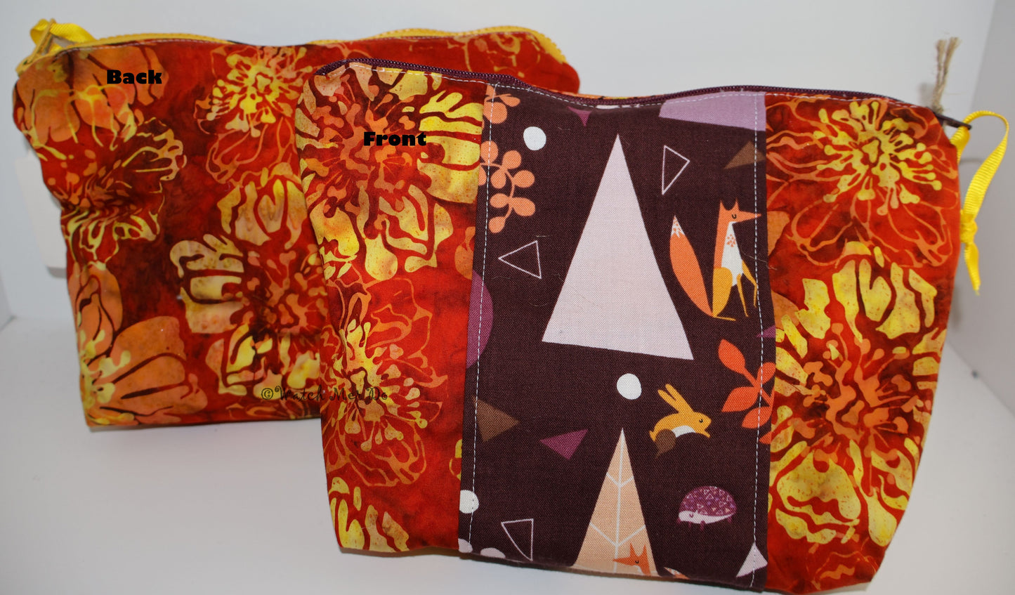 Zip pouch - Detailed